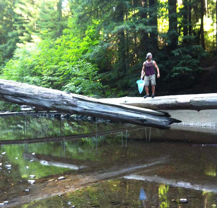 Phil at Elder Creek